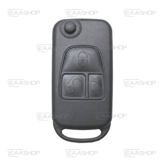 Folding Remote Control Shell Mercedes Benz 3 Button - Hu64 Profile