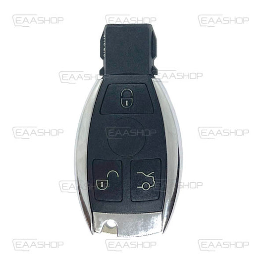Mercedes Benz 3 Button Insertable Remote Control Shell - Hu64 Profile