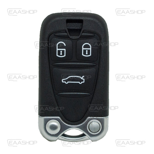 Alfa Romeo 3 Button Insertable Remote Control Shell - Sip22 Profile