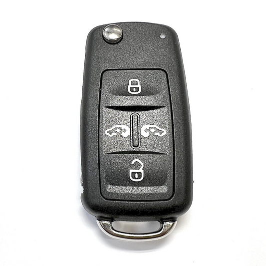 Telemando Plegable Volkswagen Multivan Sharan 4+1 Botones - 7E0 837 202 BK