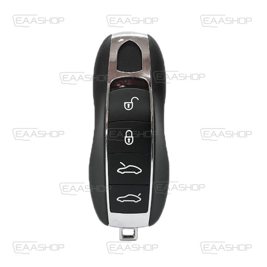 Porsche 4 Button Keyless Remote Control Shell - Hu66 Profile