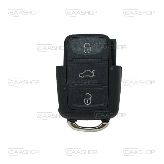 Folding Remote Control Shell Volkswagen 3 Button 