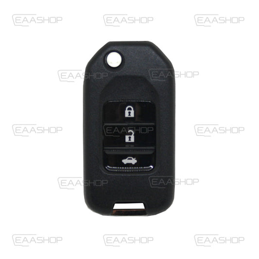 Folding Remote Control Shell Honda 3 Button - Hon66 Profile