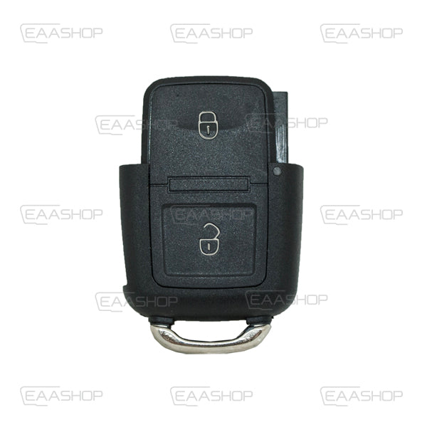 Folding Remote Control Shell 2 Buttons Volkswagen