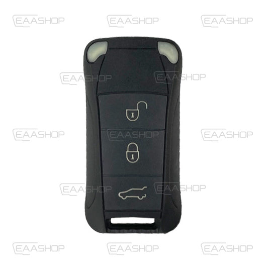 Folding Remote Control Shell Porsche 3 Button - Hu66 Profile