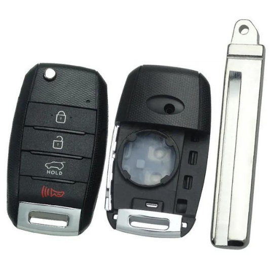 4-Button Folding Remote Control Housing for Kia/Hyundai - Profile Hy20r