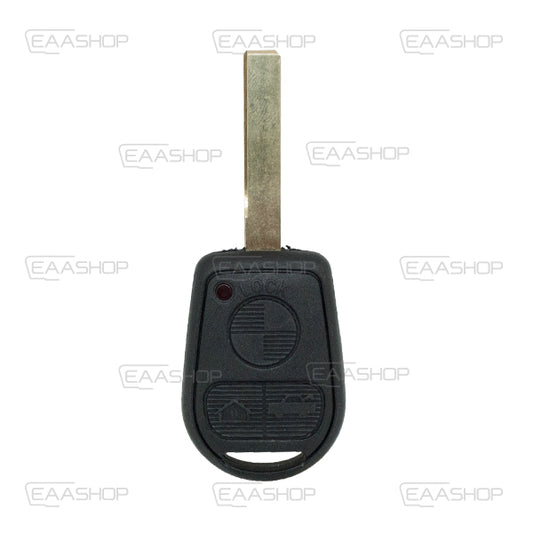 Caixa de controle remoto fixa de 3 botões Bmw - Perfil Hu92R