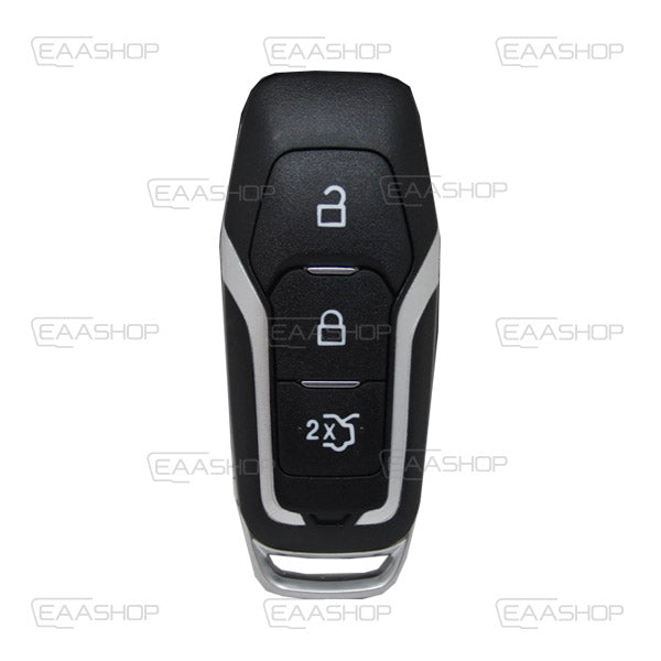 Keyless Remote Control Housing 3 Buttons Ford - Profile Hu101