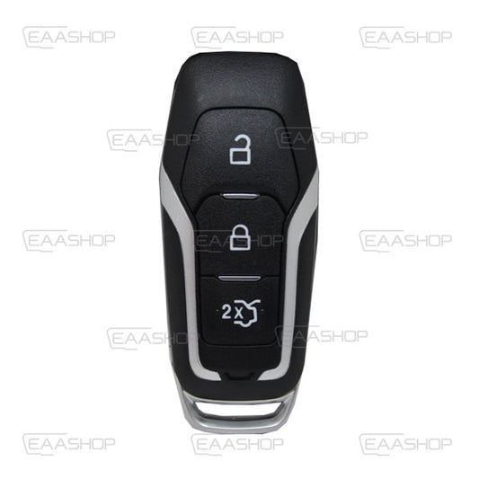 Keyless Remote Control Housing 3 Buttons Ford - Profile Hu101