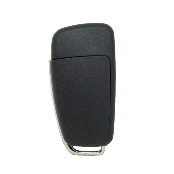 Folding Remote Control Shell Audi 3 Button  - Hu66 Profile