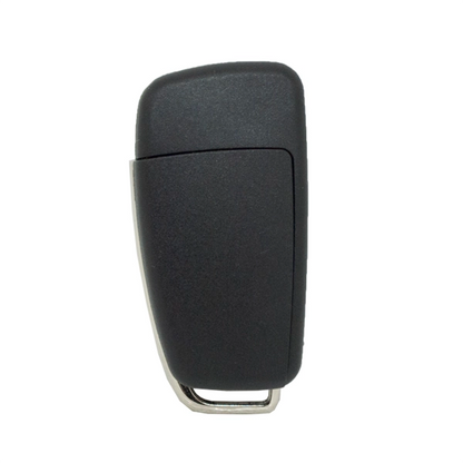 Folding Remote Control Shell Audi 3 Button  - Hu66 Profile