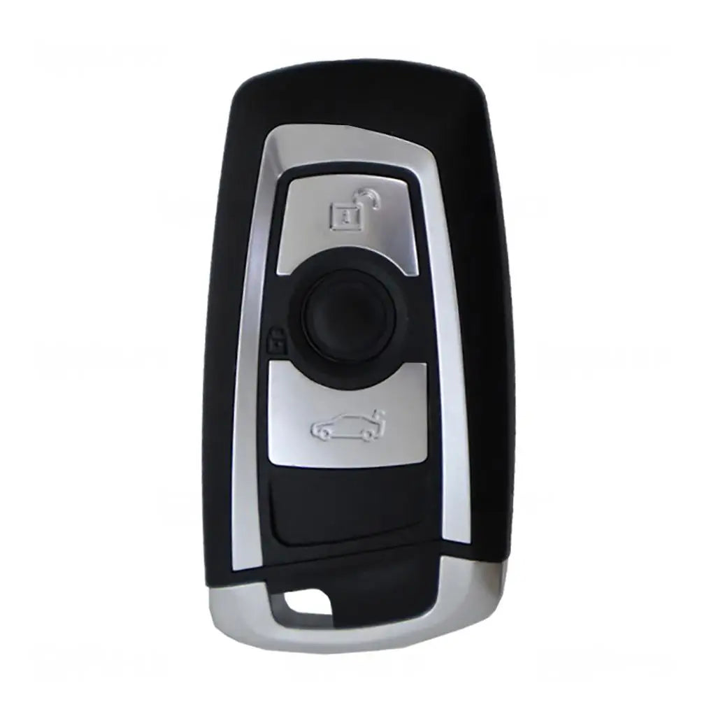Guscio di Comando Keyless 3 Pulsanti Bmw - Profilo Hu100R Blu