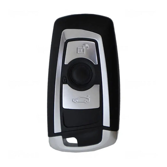 Guscio di Comando Keyless 3 Pulsanti Bmw - Profilo Hu100R Blu