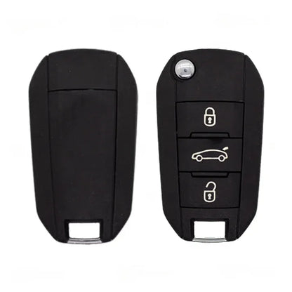 Citroen Foldable Remote Control 3 Buttons