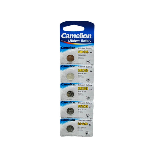 Pack 5 Cr1225 Lithium Button Batteries