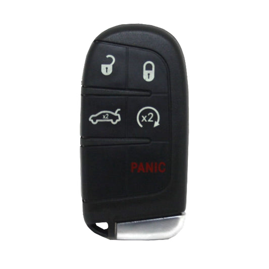 Keyless Remote Control Housing 4+1 Buttons Chrysler - Jeep - Dodge Profile Cy24