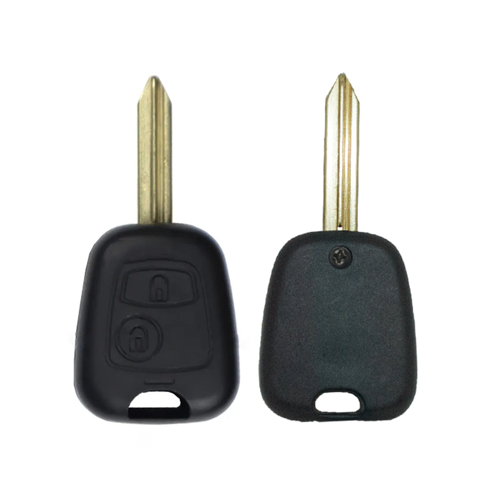 Caixa de Controle Remoto Fixa 2 Botões Citroen Peugeot Psa - Perfil Sx9