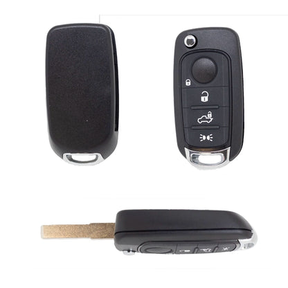 Telemando Plegable 4 Botones Fiat (formato Moderno)