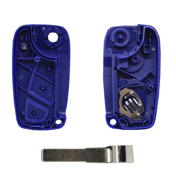 Coque De Télécommande Pliable 3 Boutons Fiat (Lame Sip22)