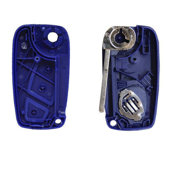Coque De Télécommande Pliable 3 Boutons Fiat (Lame Sip22)