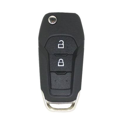 Carcasa De Mando Plegable 2 Botones Ford - Perfil Hu101