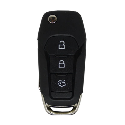 Folding Remote Control Shell Ford 3 Button  - Profile Hu101