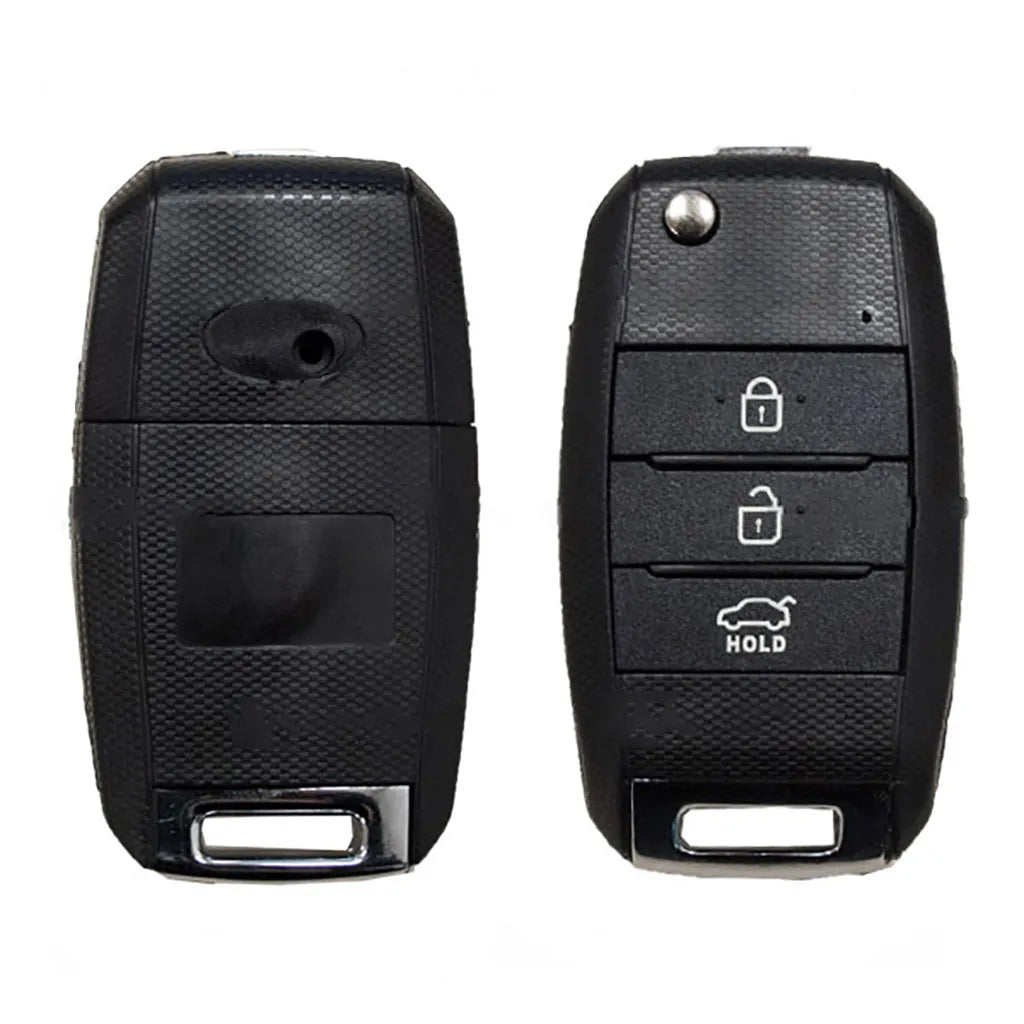 Coque De Télécommande Pliable 3 Boutons Hyundai/Kia (Lame Hyn13R)