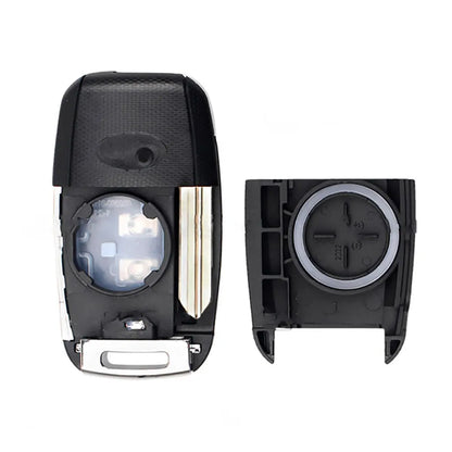Coque De Télécommande Pliable 3 Boutons Hyundai/Kia (Lame Hyn13R)