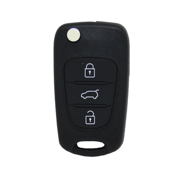 Folding Remote Control Shell 3 Buttons Hyundai / Kia - Hyn14R Profile