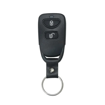 Hyundai Kia 2+1 Button Key Fob Remote Control Case - Built-in Battery Holder