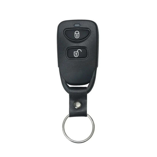 Hyundai Kia 2+1 Button Key Fob Remote Control Case - Built-in Battery Holder
