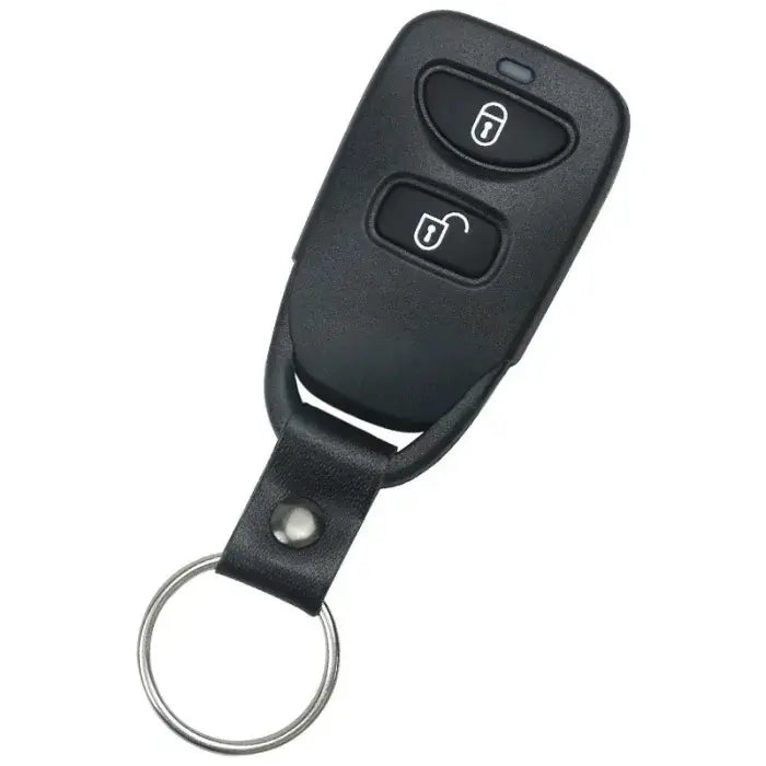 Hyundai Kia 2+1 Button Key Fob Remote Control Case - Built-in Battery Holder