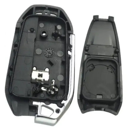Peugeot 3 Button Keyless Remote Control Case - Hu83 Profile