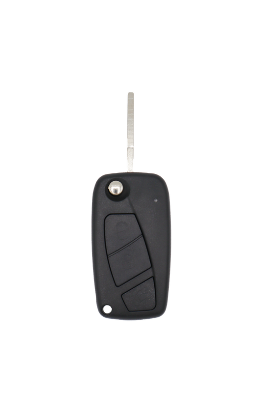 Folding Remote Control Shell Fiat 3 Button - Sip22 Profile