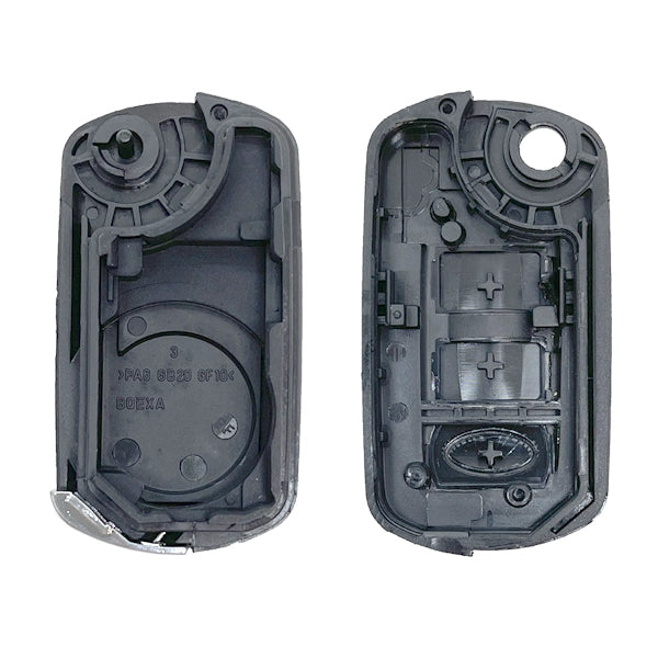 Coque De Télécommande Pliable 3 Boutons Land Rover (Lame Hu101)