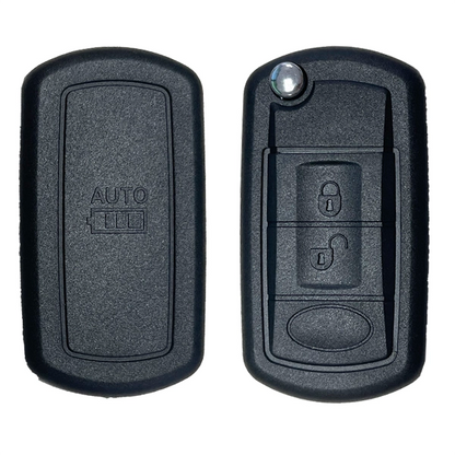 Coque De Télécommande Pliable 3 Boutons Land Rover (Lame Hu92R)