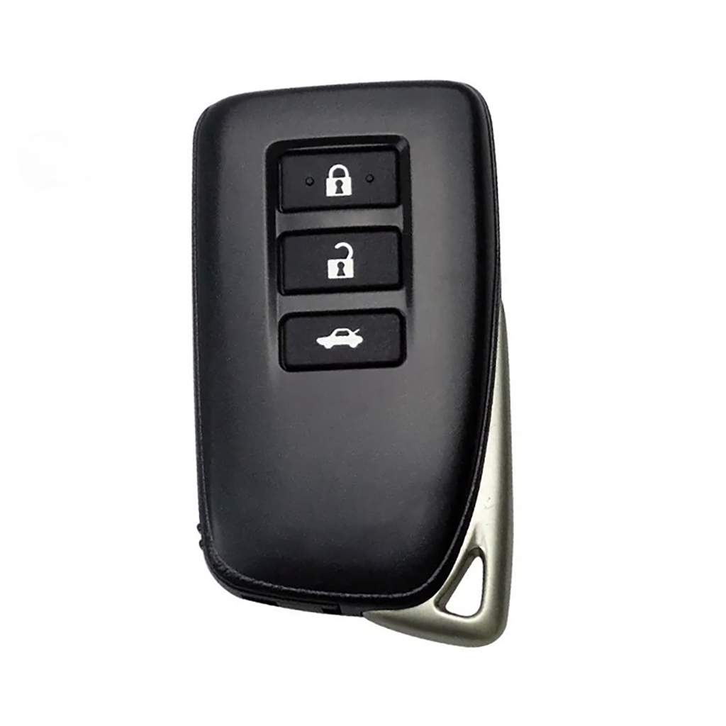 Carcasa De Mando Keyless 3 Botones Lexus - Perfil Toy48