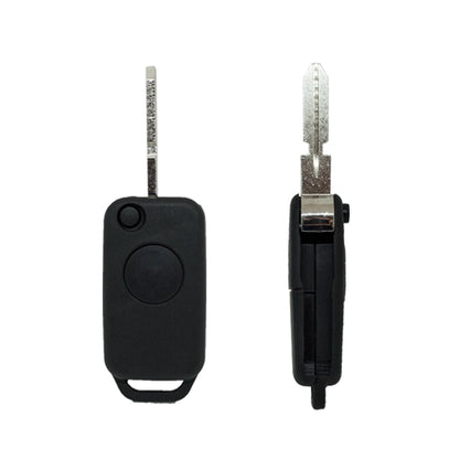 Folding Remote Control Shell Mercedes Benz 1 Button - Hu64 Profile