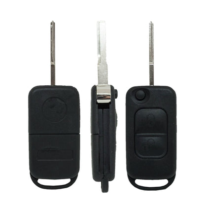 Folding Remote Control Shell Mercedes Benz 2 Button - Hu64 Profile