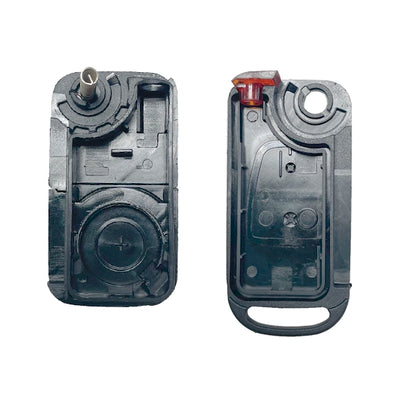 Folding Remote Control Shell Mercedes Benz 2 Button - Hu64 Profile