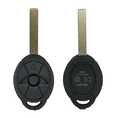 Coque De Télécommande Encastrable 3 Boutons Mini (Lame Hu92R)