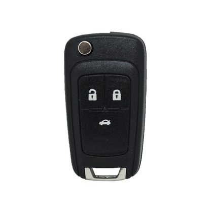 Folding Remote Control Shell Opel 3 Button  - Hu100 Profile