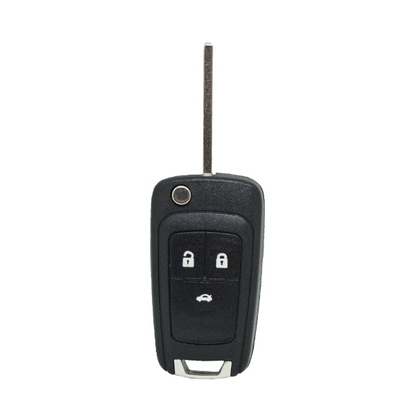 Folding Remote Control Shell Opel 3 Button  - Hu100 Profile
