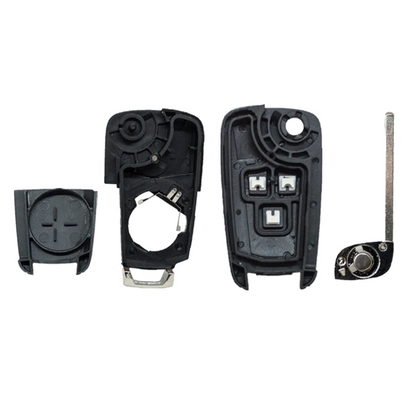 Folding Remote Control Shell Opel 3 Button  - Hu100 Profile
