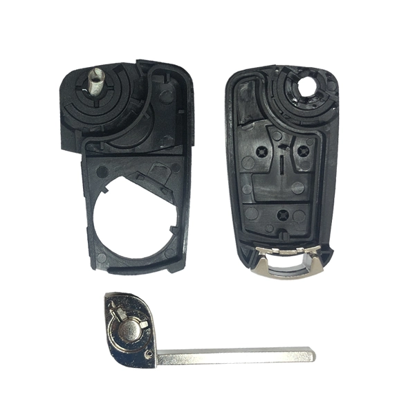 Folding Remote Control Shell Opel 3 Button - Hu100 Profile