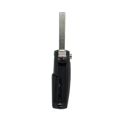 Folding Remote Control Shell Opel 2 Button - Hu100 Profile