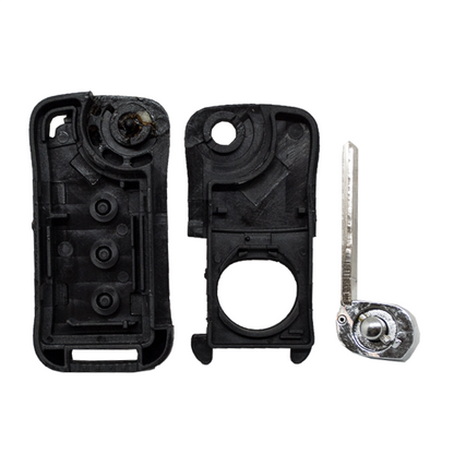 Guscio di Comando Pieghevole 3 Pulsanti Porsche - Profilo Hu66