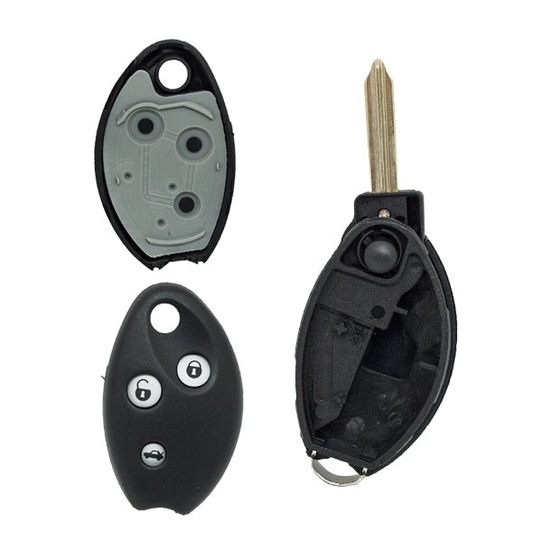 Guscio di Comando Pieghevole 3 Pulsanti Peugeot Citroen - Profilo Sx9
