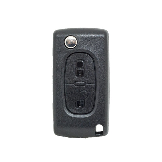 Folding Remote Control Shell 2 Buttons Citroen Peugeot Fiat Psa - Va2 Profile