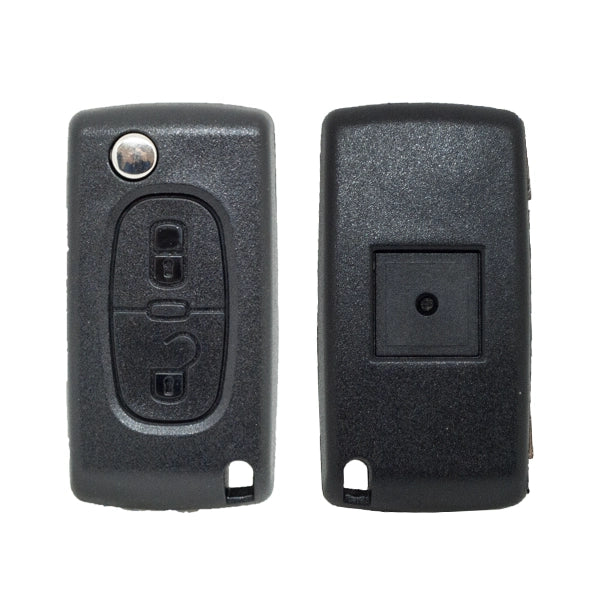 Guscio di Comando Pieghevole 2 Pulsanti Peugeot Citroen - Profilo Va2